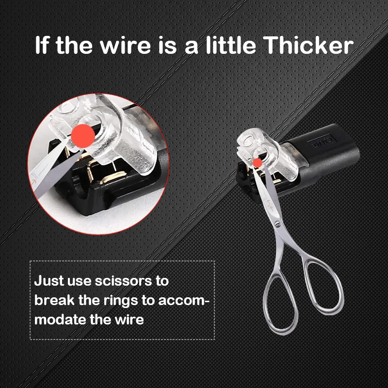 (🔥Last Day Promotion - 49% off)2025Double-wire Plug-in Connector With Locking Buckle(The more you buy, the more discounts you get)