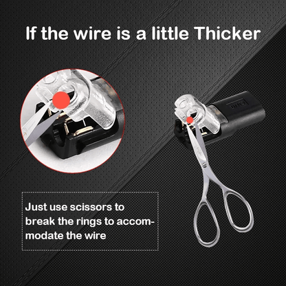 (🔥Last Day Promotion  - 49% off)2025Double-wire Plug-in Connector With Locking Buckle(The more you buy, the more discounts you get)